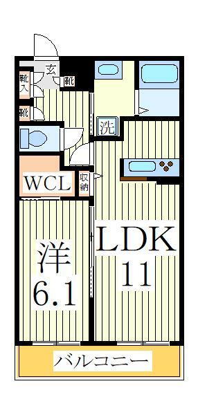 千葉県柏市桜台 柏駅 1LDK アパート 賃貸物件詳細