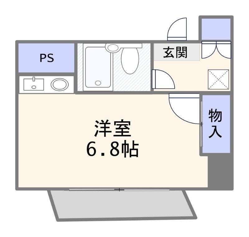 東京都台東区元浅草２ 上野駅 ワンルーム マンション 賃貸物件詳細