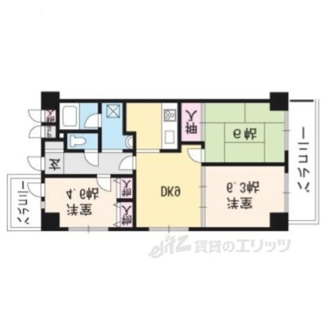 京都府京都市右京区太秦前ノ田町 太秦駅 3LDK マンション 賃貸物件詳細