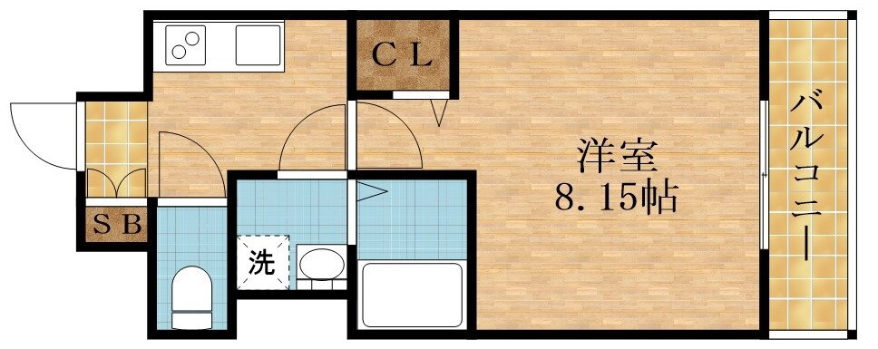 大阪府大阪市生野区勝山南１ 桃谷駅 1K マンション 賃貸物件詳細