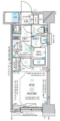 ディアレイシャス名古屋太閤通ＩＩ 5階 1K 賃貸物件詳細