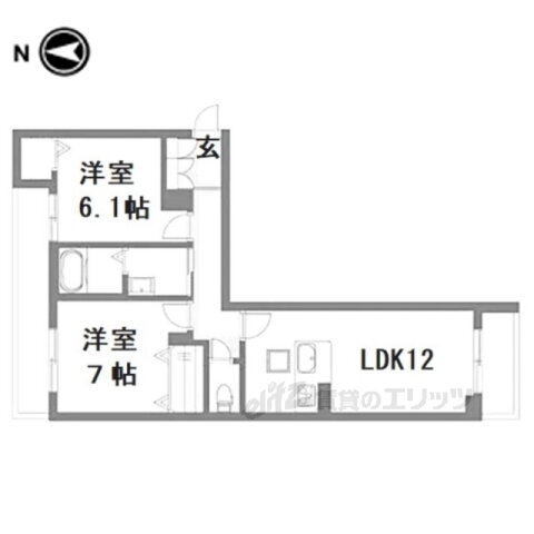 シャーメゾンテミス 3階 2LDK 賃貸物件詳細