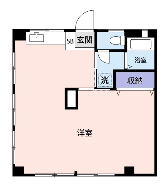 小石川マンション 1階 ワンルーム 賃貸物件詳細