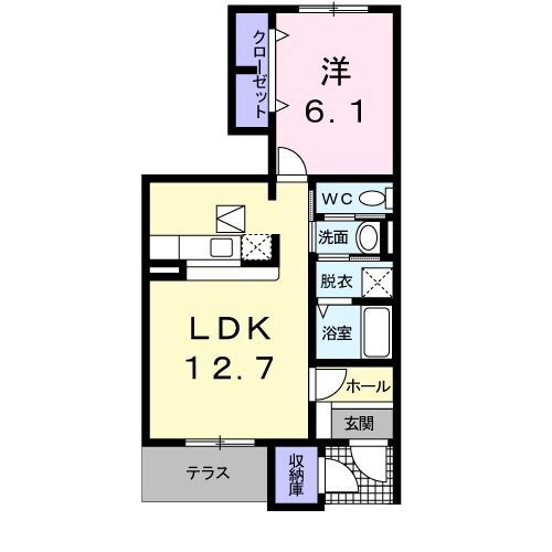 京都府南丹市園部町横田７号 園部駅 1LDK アパート 賃貸物件詳細
