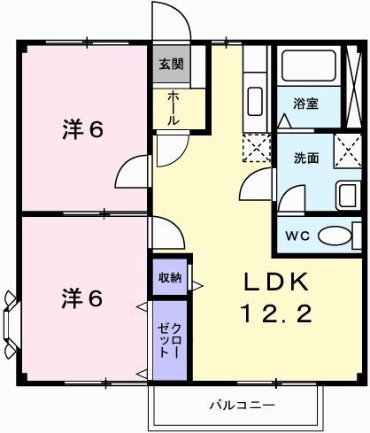 兵庫県姫路市新在家本町２ 姫路駅 2LDK アパート 賃貸物件詳細