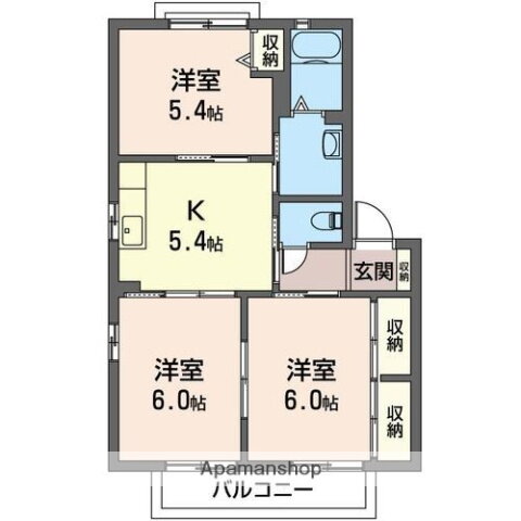 埼玉県加須市愛宕１ 加須駅 3K アパート 賃貸物件詳細