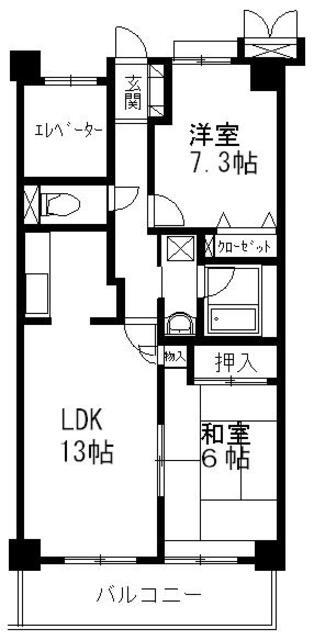 埼玉県所沢市元町 所沢駅 2LDK マンション 賃貸物件詳細