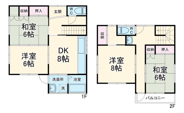 神奈川県横須賀市汐入町３ 汐入駅 4DK 一戸建て 賃貸物件詳細