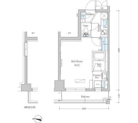 東京都江東区白河２ 清澄白河駅 1K マンション 賃貸物件詳細