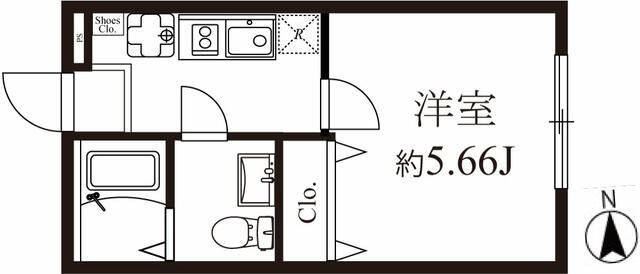 東京都板橋区赤塚４ 西高島平駅 1K アパート 賃貸物件詳細