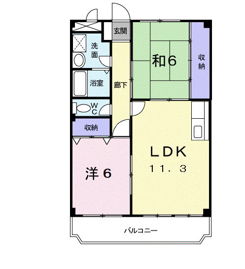 岡山県倉敷市児島上の町２ 上の町駅 2LDK マンション 賃貸物件詳細