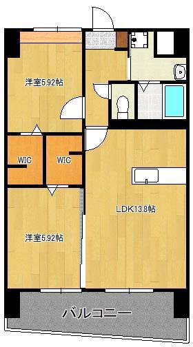 福岡県行橋市行事７ 行橋駅 2LDK マンション 賃貸物件詳細