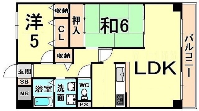 兵庫県尼崎市常吉１ 武庫之荘駅 2LDK マンション 賃貸物件詳細