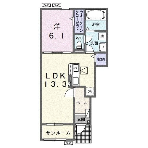 茨城県つくばみらい市小張 みらい平駅 1LDK アパート 賃貸物件詳細