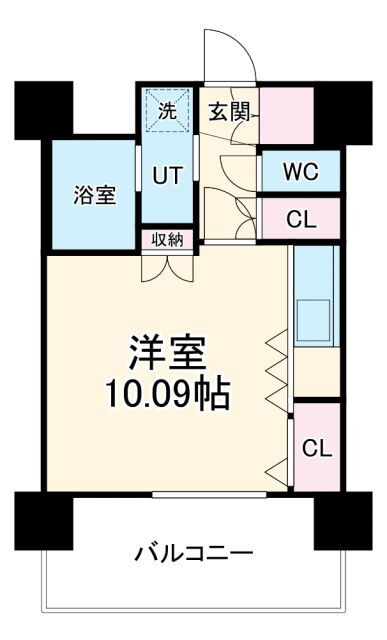 愛知県名古屋市東区芳野３ 森下駅 ワンルーム マンション 賃貸物件詳細