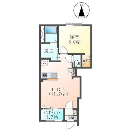 鳥取県倉吉市福守町 1LDK アパート 賃貸物件詳細