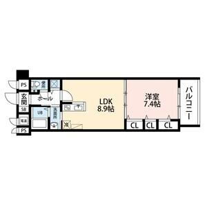キラリ８－１ 6階 1LDK 賃貸物件詳細