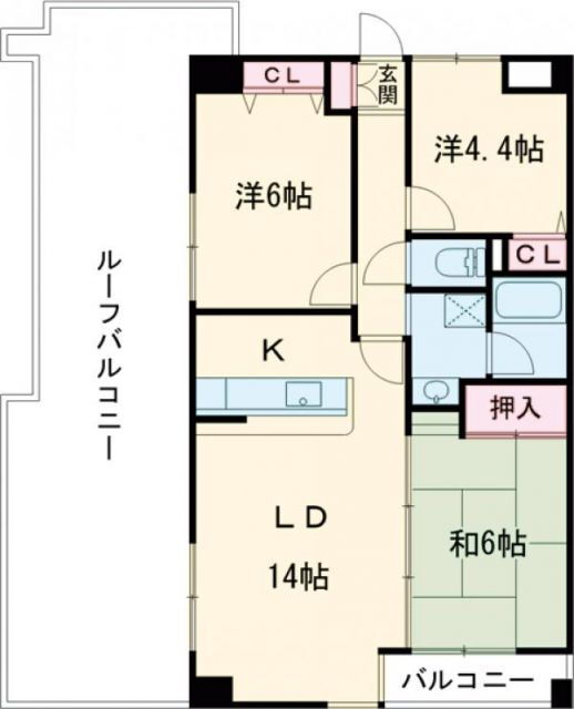 神奈川県相模原市緑区橋本２ 橋本駅 3LDK マンション 賃貸物件詳細