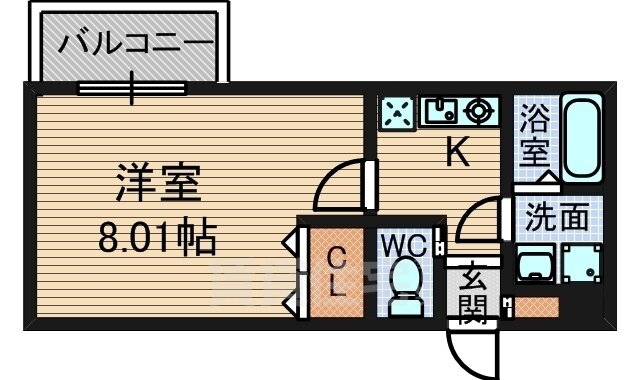 兵庫県尼崎市南塚口町３ 塚口駅 1K マンション 賃貸物件詳細