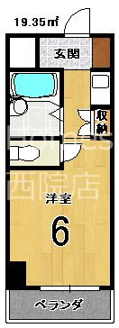ノアーズアーク京都朱雀 6階 1K 賃貸物件詳細