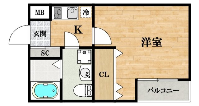 大阪府大阪市東住吉区住道矢田１ 矢田駅 1K アパート 賃貸物件詳細