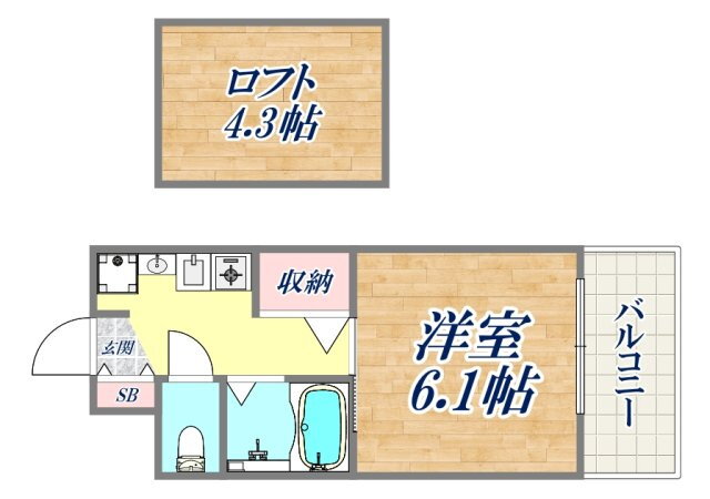 兵庫県神戸市中央区脇浜町３ 春日野道駅 1K マンション 賃貸物件詳細