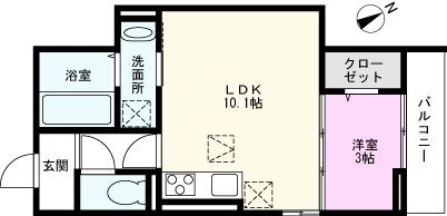 埼玉県越谷市越ヶ谷本町 越谷駅 1LDK アパート 賃貸物件詳細