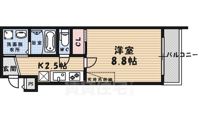 京都府京都市下京区堺町 五条駅 1K マンション 賃貸物件詳細