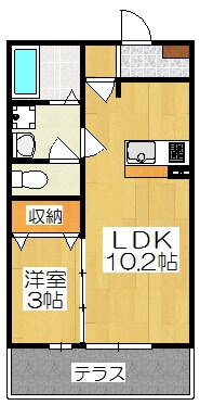 京都府京都市山科区西野岸ノ下町 御陵駅 1LDK アパート 賃貸物件詳細
