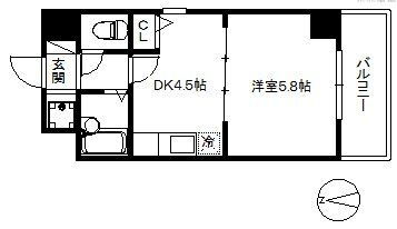福岡県福岡市西区姪の浜４ 姪浜駅 1DK マンション 賃貸物件詳細
