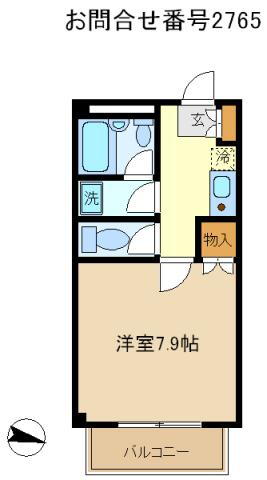 埼玉県所沢市北有楽町 航空公園駅 1K マンション 賃貸物件詳細