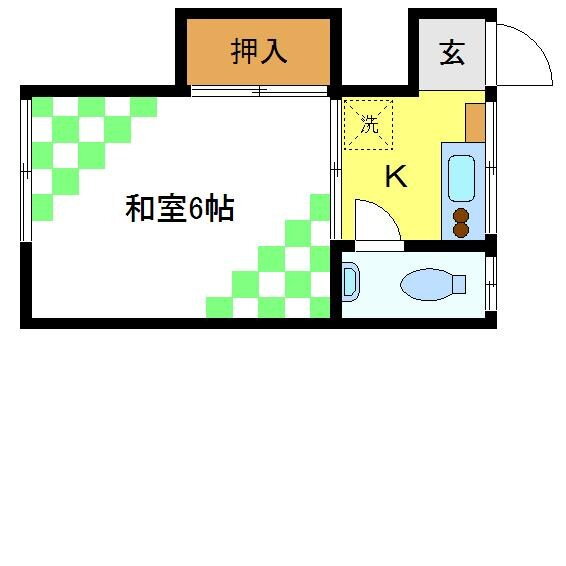東京都江東区北砂６ 大島駅 1K アパート 賃貸物件詳細