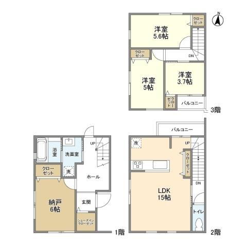 Ｓｔ．Ｒｅｓｉｄｅｎｃｅ芦屋川 1階 3SLDK 賃貸物件詳細