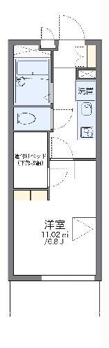 レオパレスメトロ六番町 1階 1K 賃貸物件詳細