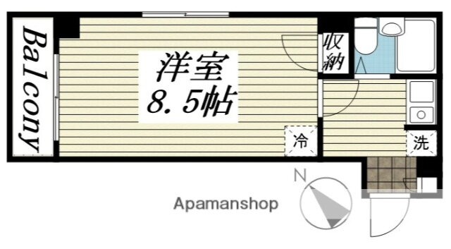 東京都西東京市田無町１ 田無駅 1K マンション 賃貸物件詳細