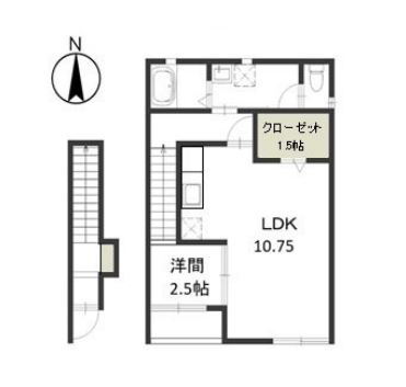 岡山県岡山市北区西市 備前西市駅 1LDK アパート 賃貸物件詳細