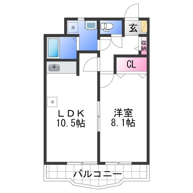 和歌山県和歌山市毛見 紀三井寺駅 1LDK マンション 賃貸物件詳細