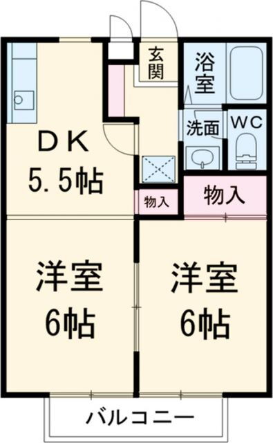 埼玉県春日部市大畑 せんげん台駅 2DK アパート 賃貸物件詳細