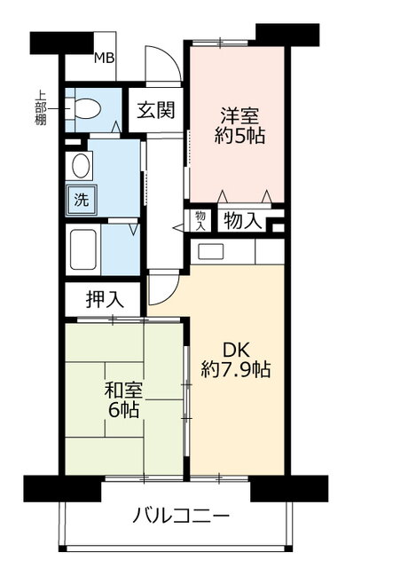 大阪府藤井寺市さくら町 藤井寺駅 2DK マンション 賃貸物件詳細
