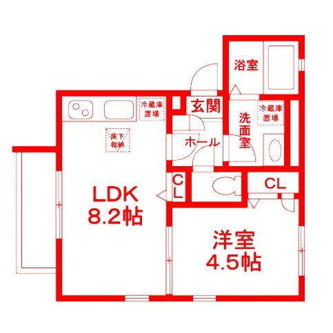 神奈川県横浜市港北区綱島東４ 綱島駅 1LDK アパート 賃貸物件詳細