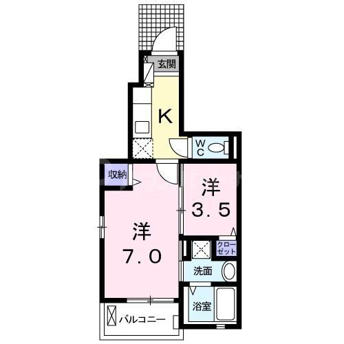 東京都板橋区四葉１ 下赤塚駅 1SK アパート 賃貸物件詳細