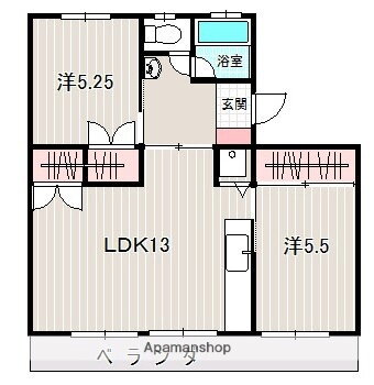 静岡県浜松市中央区佐鳴台２ 浜松駅 2LDK アパート 賃貸物件詳細