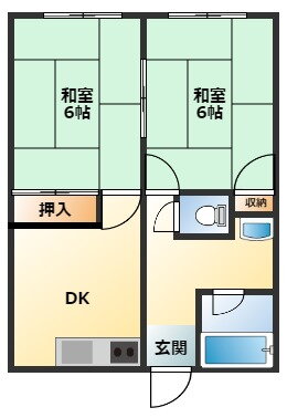 兵庫県丹波篠山市黒岡 篠山口駅 2DK アパート 賃貸物件詳細