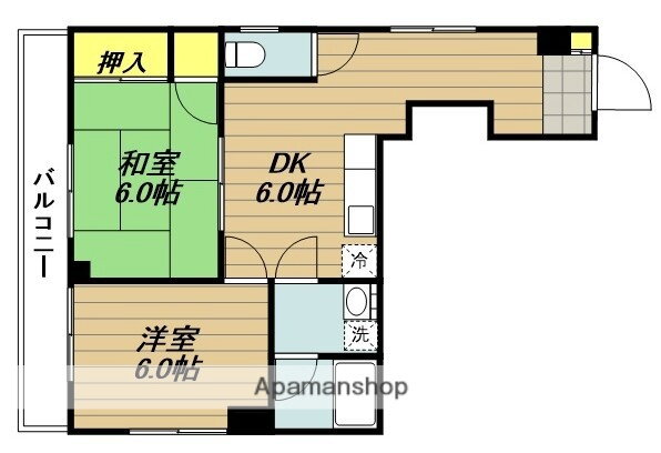 リバーシティ２５ 2階 2DK 賃貸物件詳細