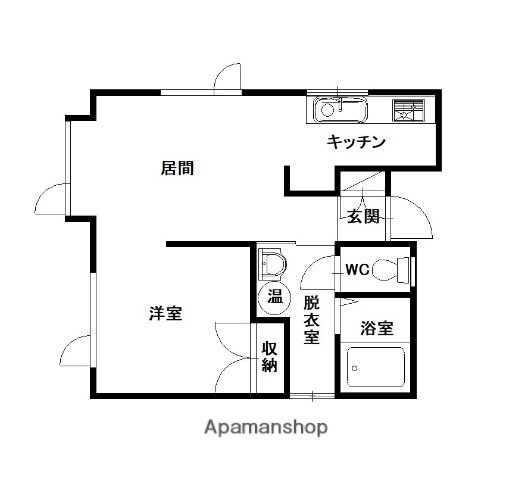 北海道旭川市豊岡五条３ 旭川四条駅 1LDK アパート 賃貸物件詳細
