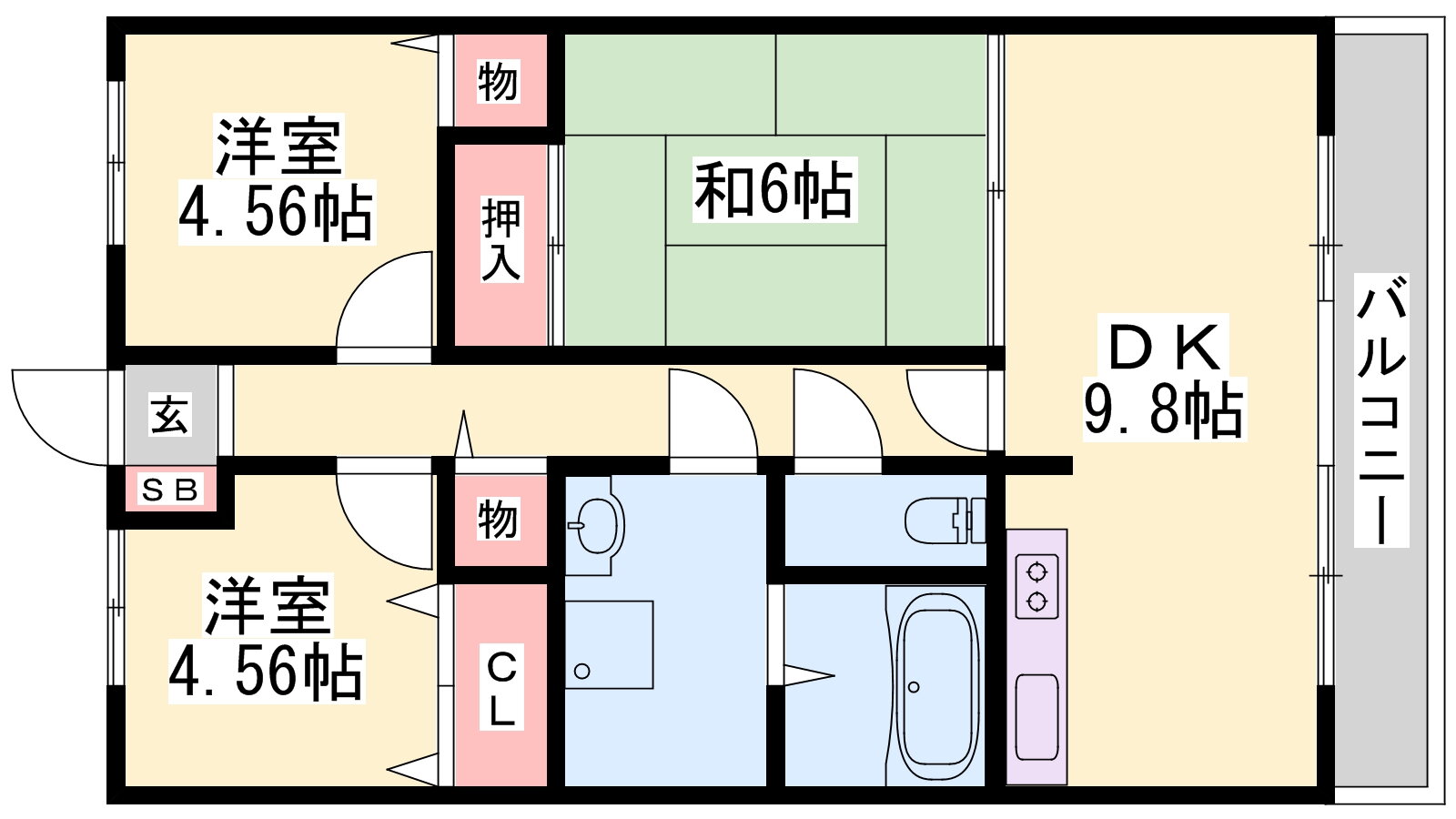 兵庫県姫路市東今宿３ 播磨高岡駅 3DK マンション 賃貸物件詳細