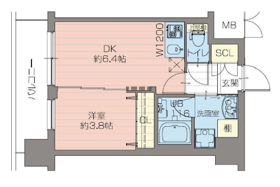 大阪府大阪市西淀川区御幣島２ 御幣島駅 1DK マンション 賃貸物件詳細