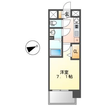 愛知県名古屋市中区橘１ 東別院駅 1K マンション 賃貸物件詳細