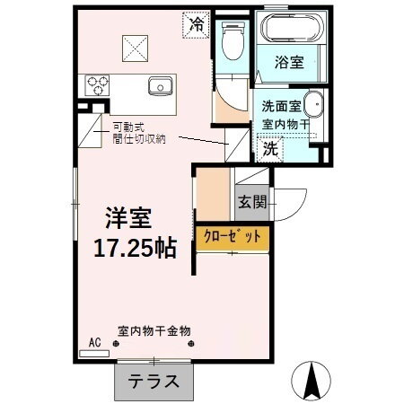 石川県野々市市下林３ 馬替駅 ワンルーム アパート 賃貸物件詳細