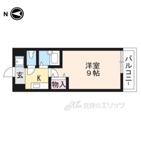 京都府京都市中京区西ノ京北壺井町 円町駅 1K アパート 賃貸物件詳細